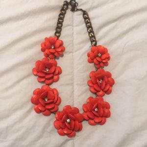 J.Crew Flower Necklace NO flaws - worn twice.
